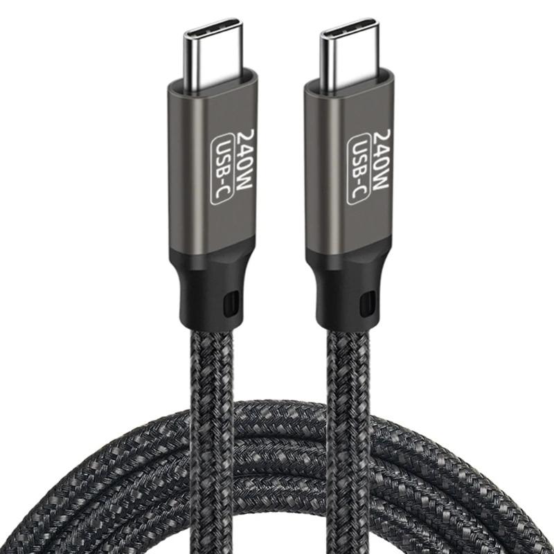    ̺, USB C-USB C Ÿ ̺, PD240W, QC3.0, 5A, 48V, 240W